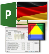 Kalender-Set Deutschland für Microsoft.Project